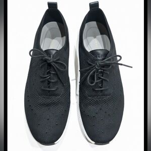 Cole Haan Zerøgrand Black Knit Oxford Sneaker Grand OS W9B US 9 Comfort